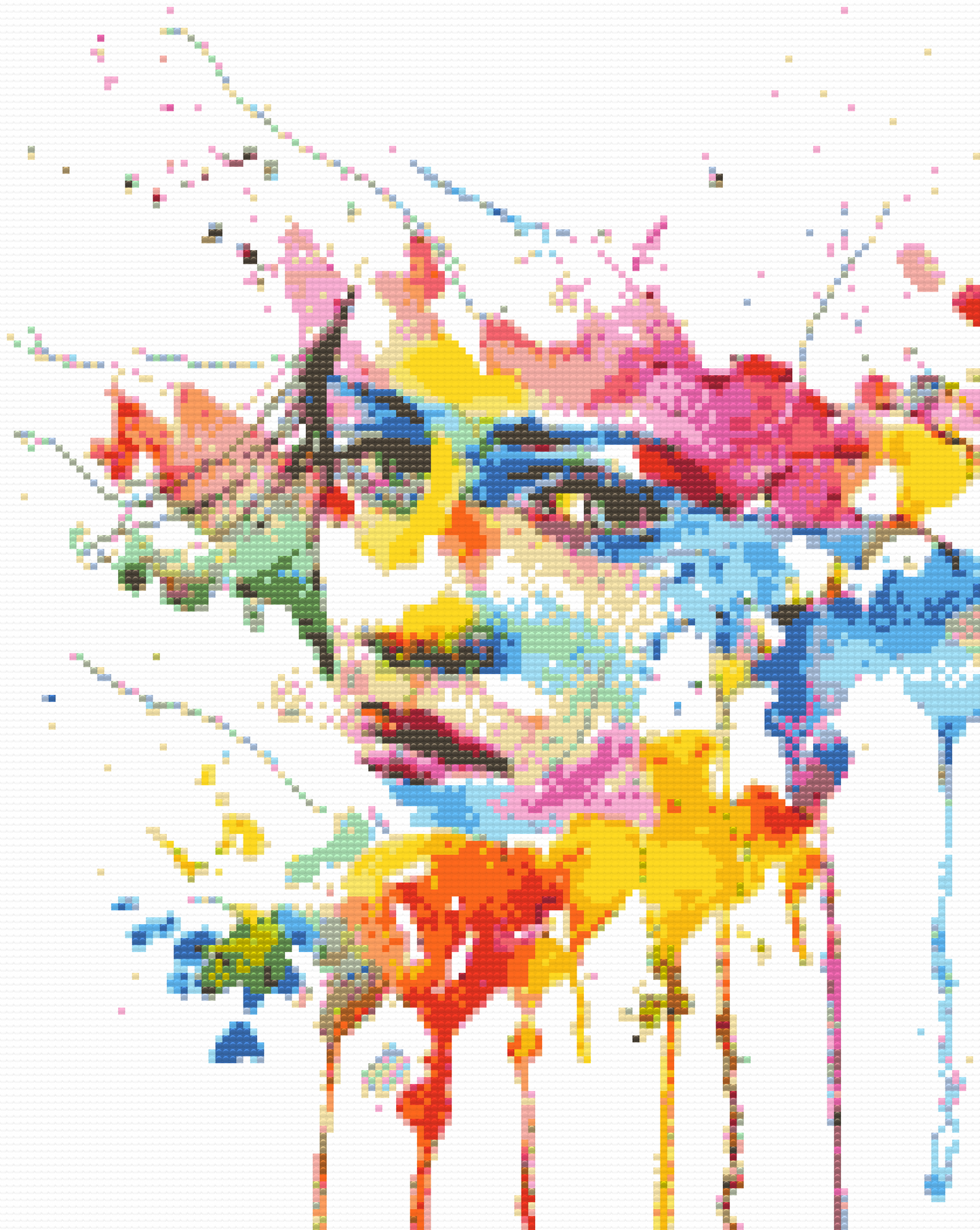 Diamond Paint - Mystisk Ansigt