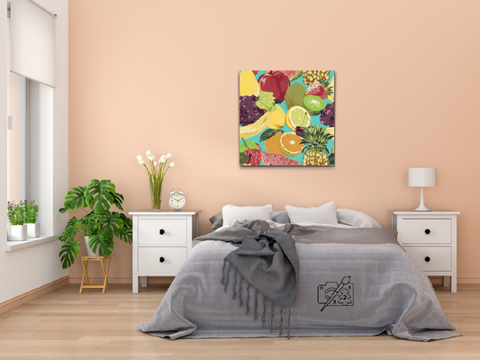 Paint by number - Frugter af alle slags