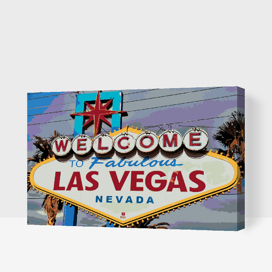 Paint by number - Las Vegas