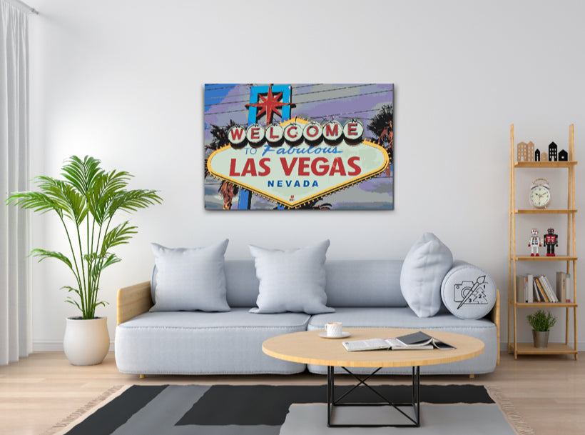 Paint by number - Las Vegas