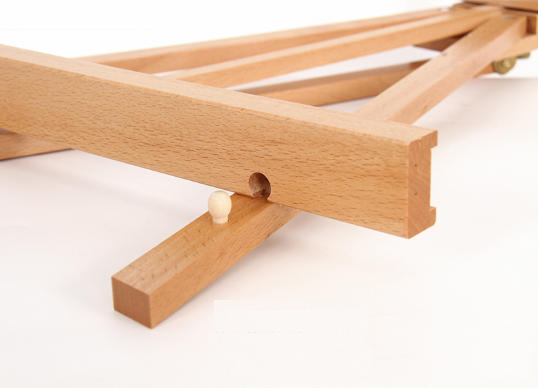 Hobby Tilbehør - Staffeli i træ - 68 cm