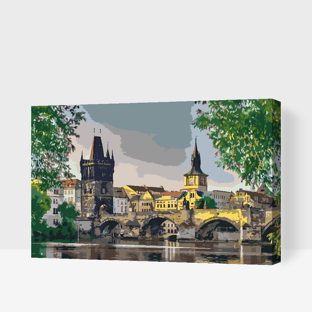 Paint by number - Charles Bridge