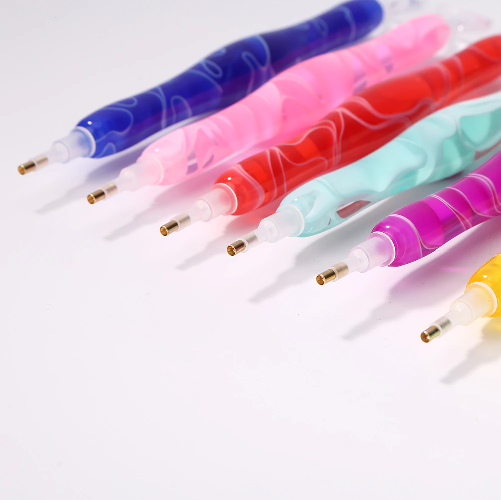 Hobby Tilbehør - Diamond Painting Pen - Resin med 5 spidser