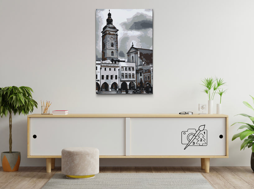 Paint by number - Céske Budejovice (Tjekkiet)