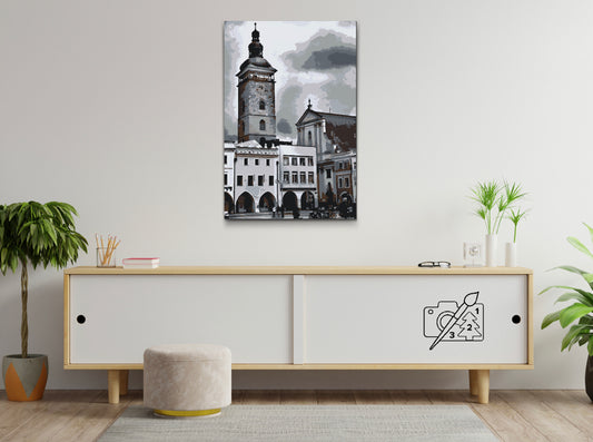 Paint by number - Céske Budejovice (Tjekkiet)