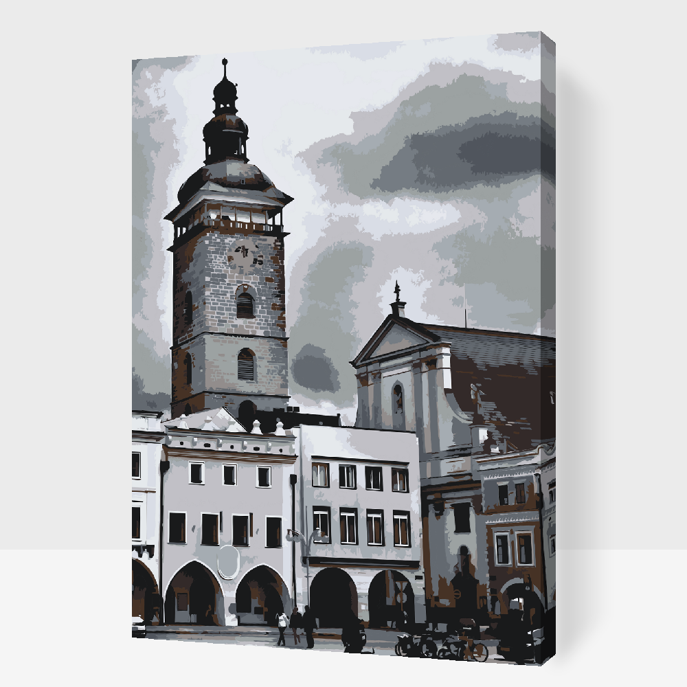 Paint by number - Céske Budejovice (Tjekkiet)