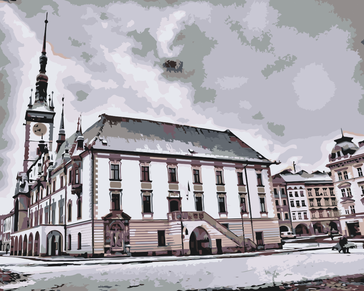 Paint by number - Olomouc, Tjekkiet