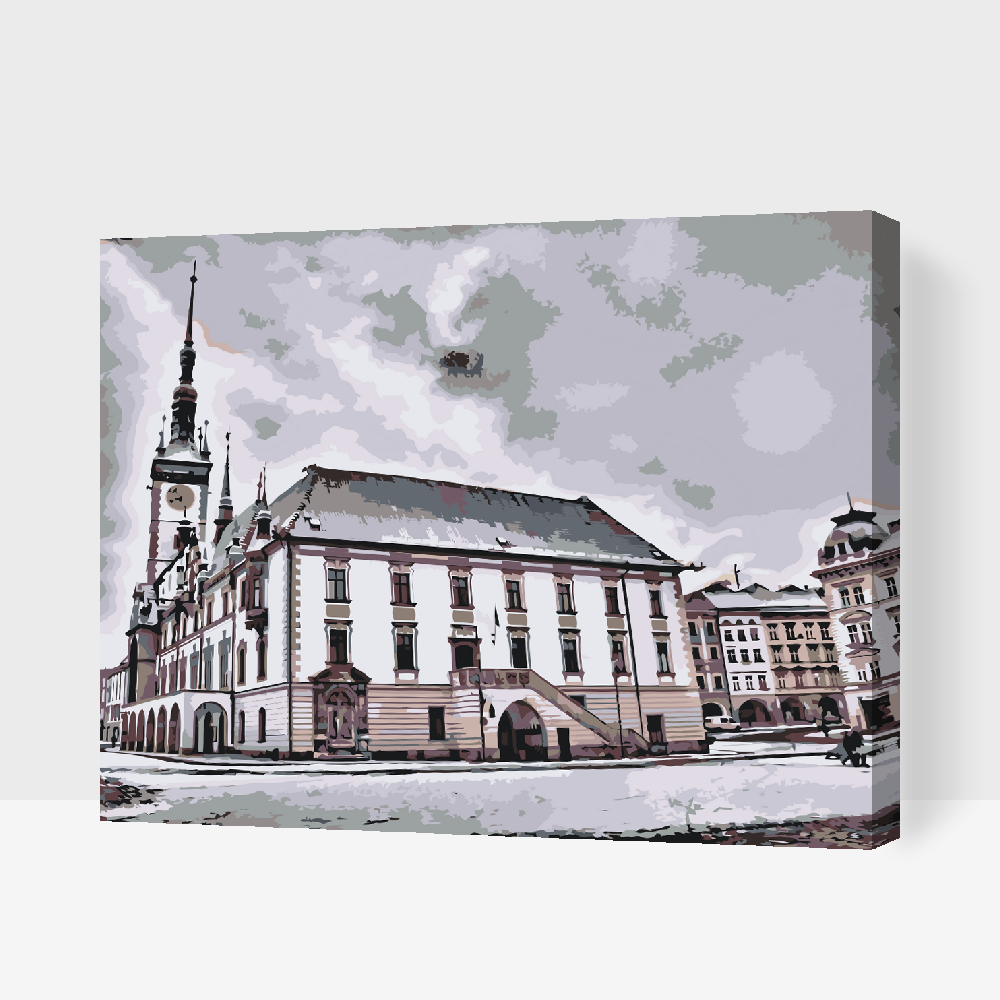 Paint by number - Olomouc, Tjekkiet