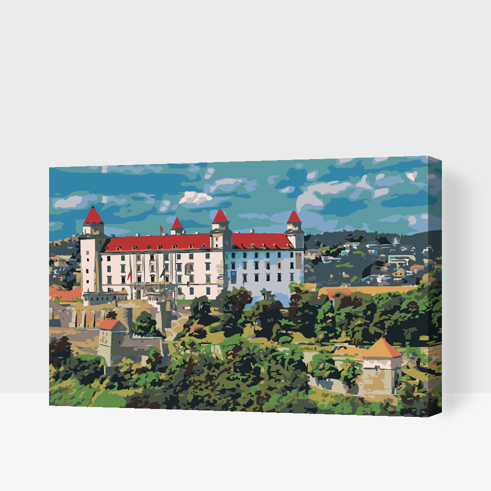 Paint by number - Bratislava (Slovakiet)