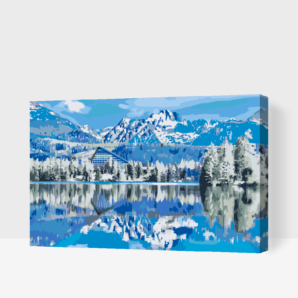 Paint by number - Strbske Pleso (Slovakiet)