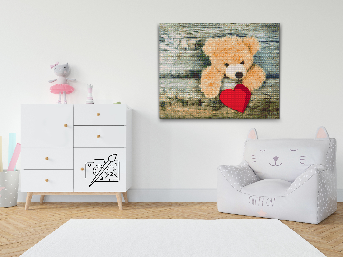 Diamond Paint - Teddy Bear