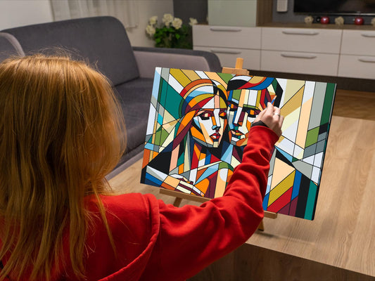 Paint by number - Par forelskede