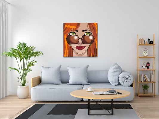Paint by number - Udsigt gennem solbriller
