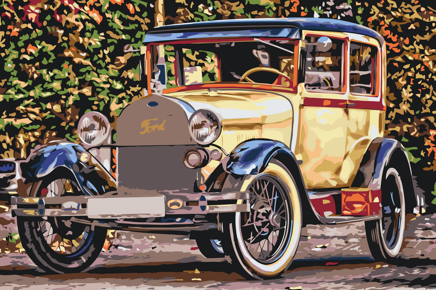 Paint by number - Veteran Ford