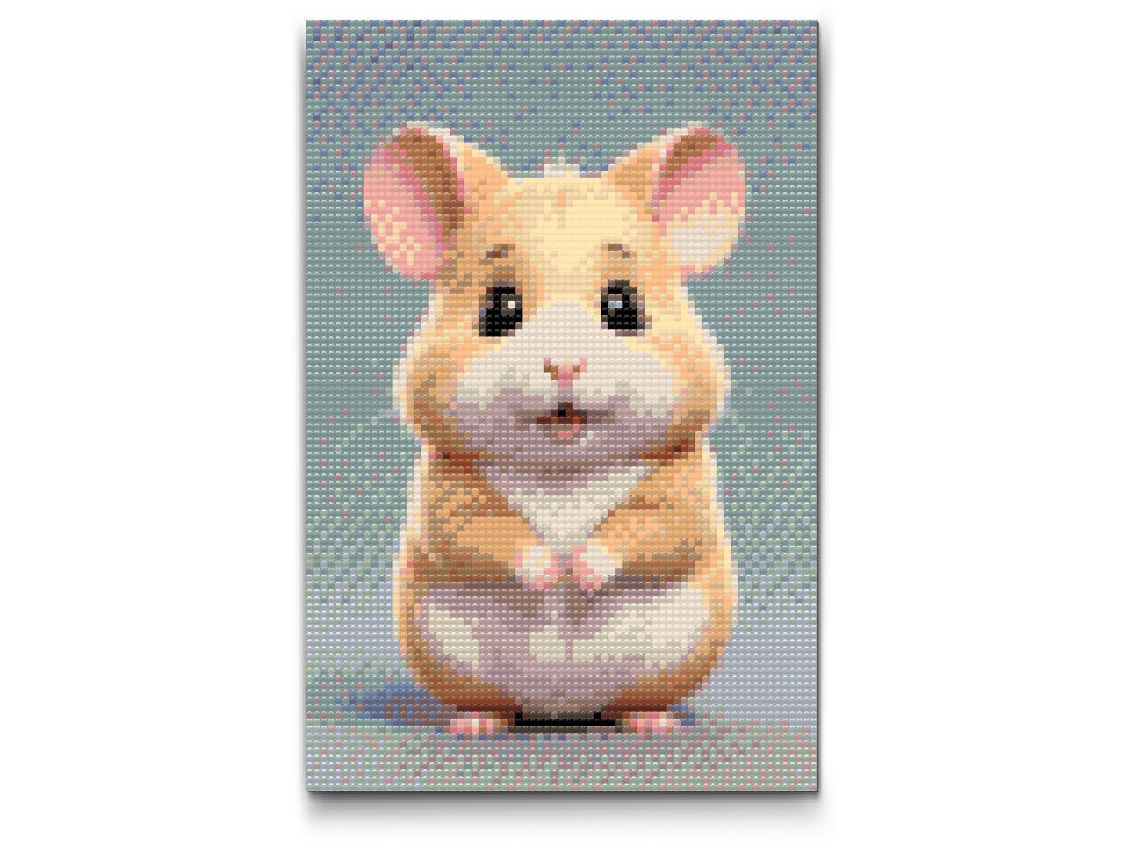 Diamond Paint - Hamster til børn