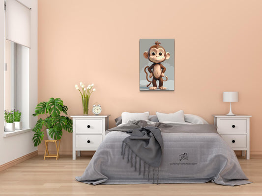 Paint by number - Abe for børn