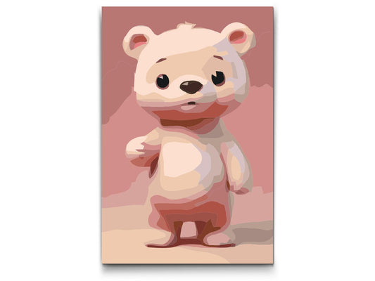 Paint by number - Bamse for børn