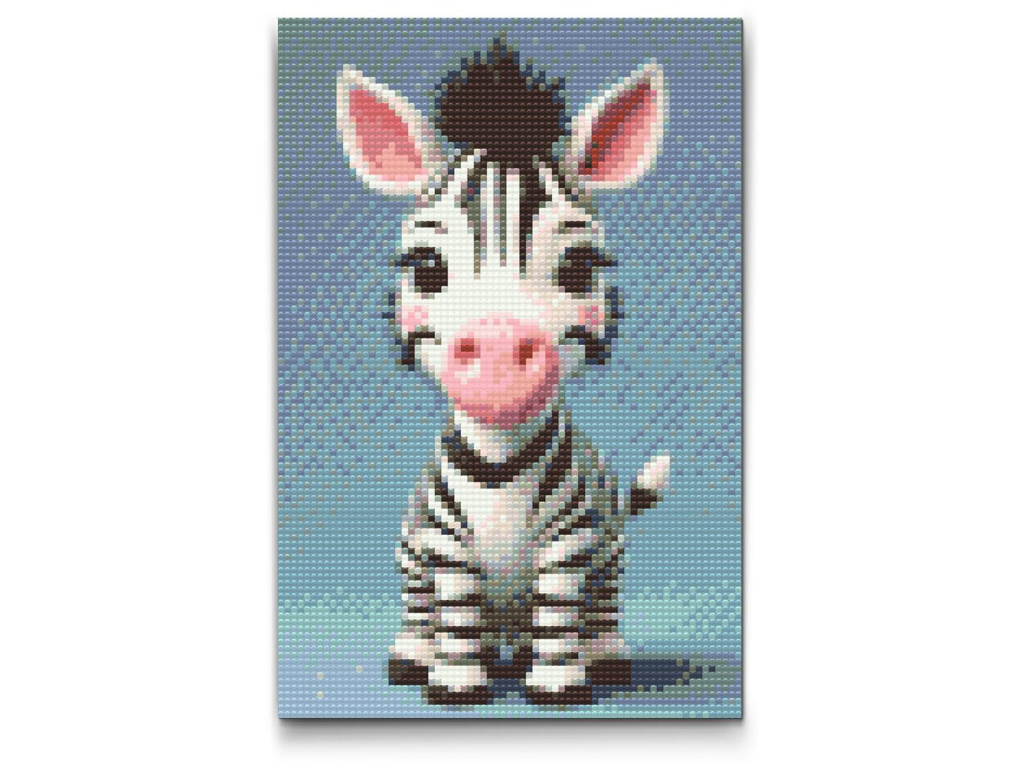 Diamond Paint - Zebra for børn