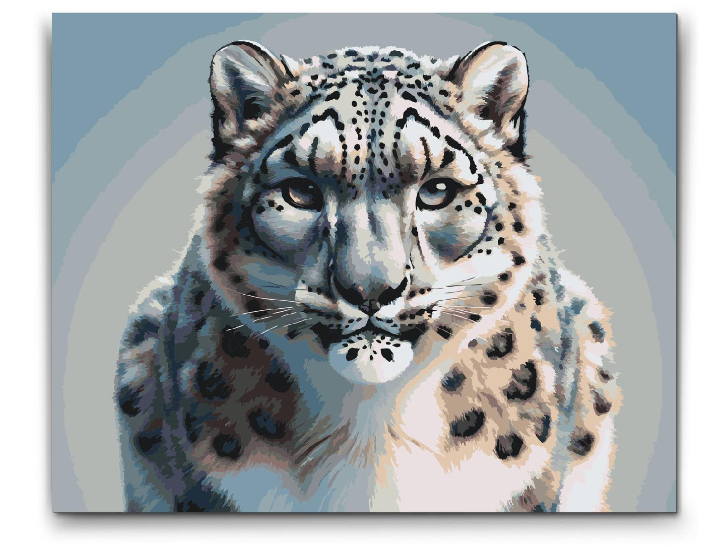 Paint by number - Leopard