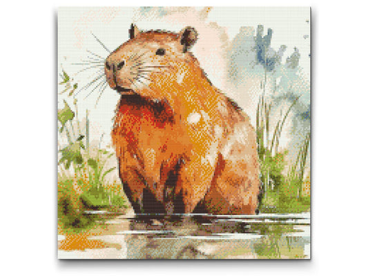Diamond Paint - Capybara 2