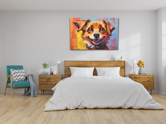 Diamond Paint - Glade hund