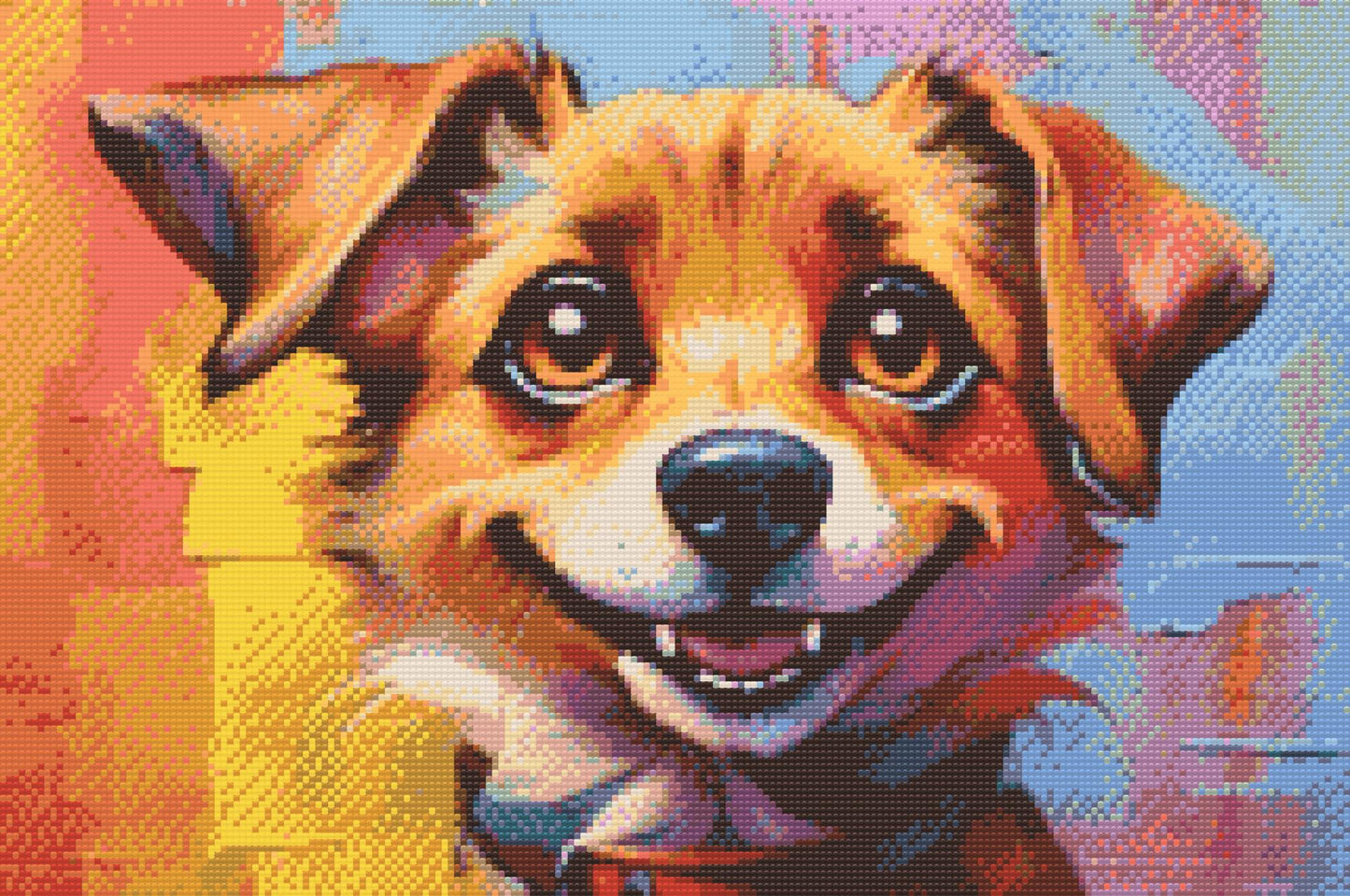 Diamond Paint - Glade hund