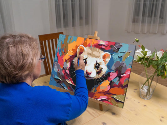 Paint by number - Glade ilder