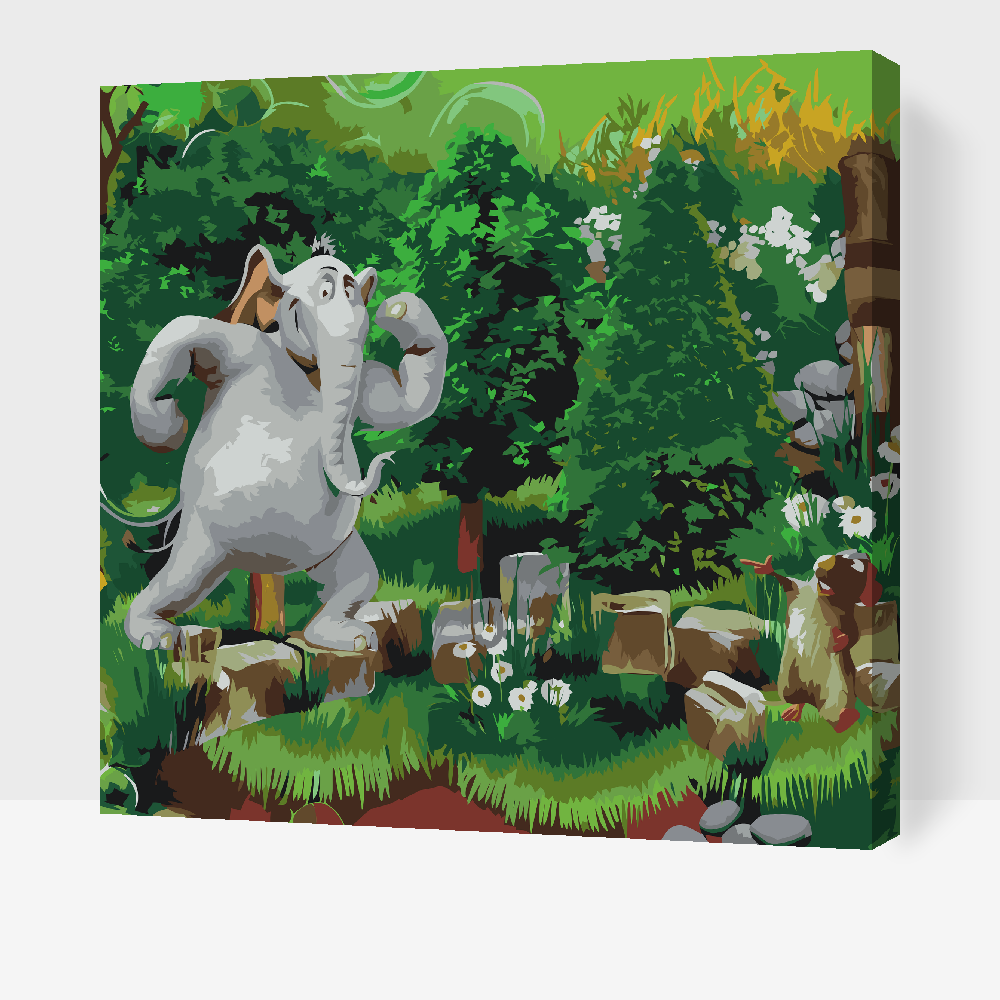 Paint by number - Horton