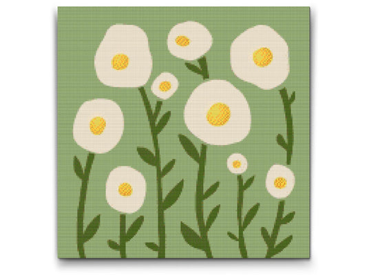 Diamond Paint - Blomsterornament