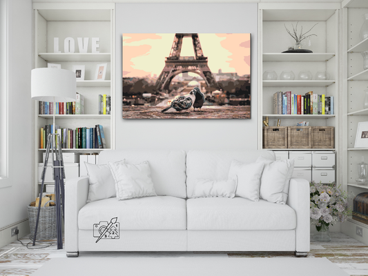 Paint by number - Duer i Paris