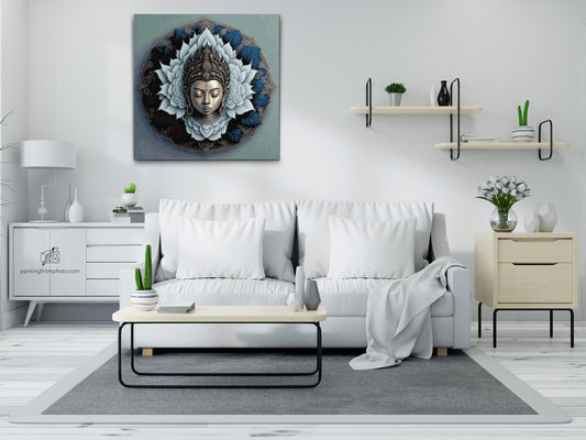 Diamond Paint - Buddha i mandala