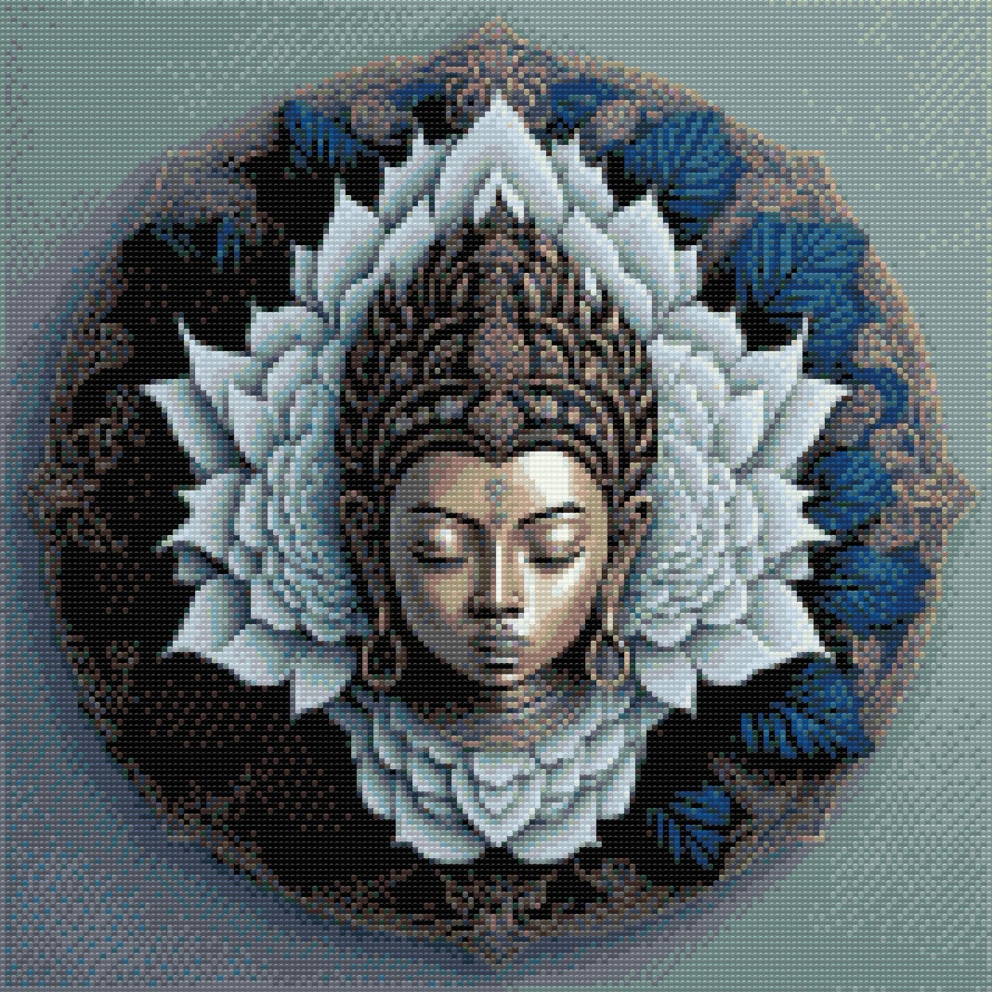 Diamond Paint - Buddha i mandala