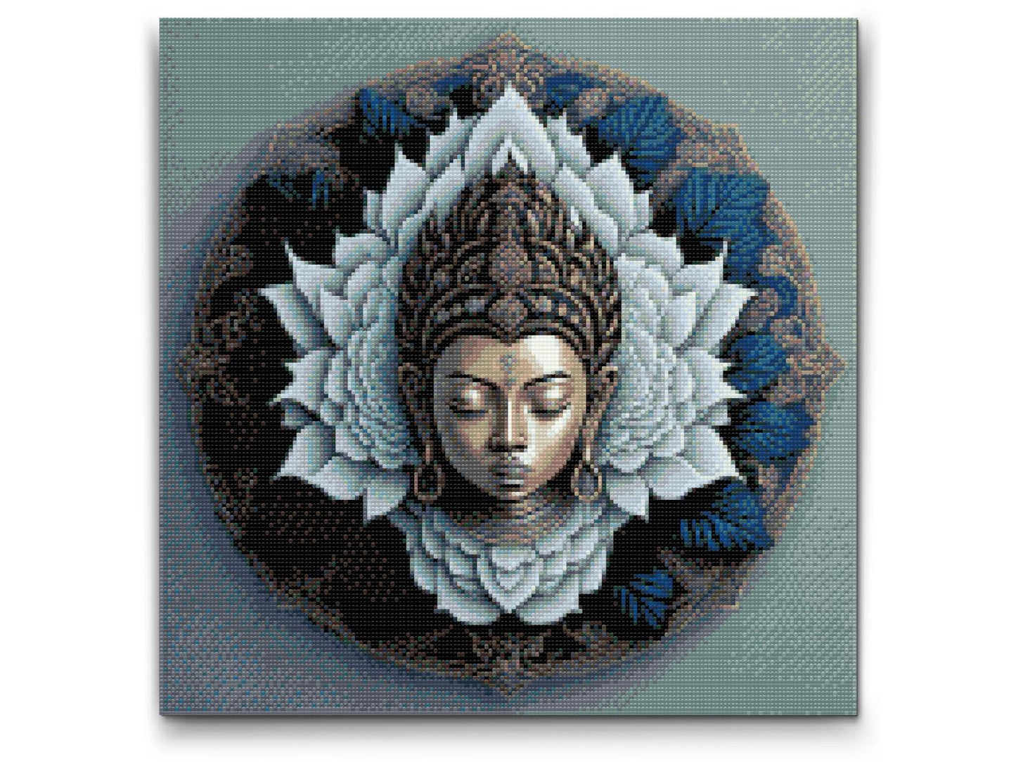 Diamond Paint - Buddha i mandala