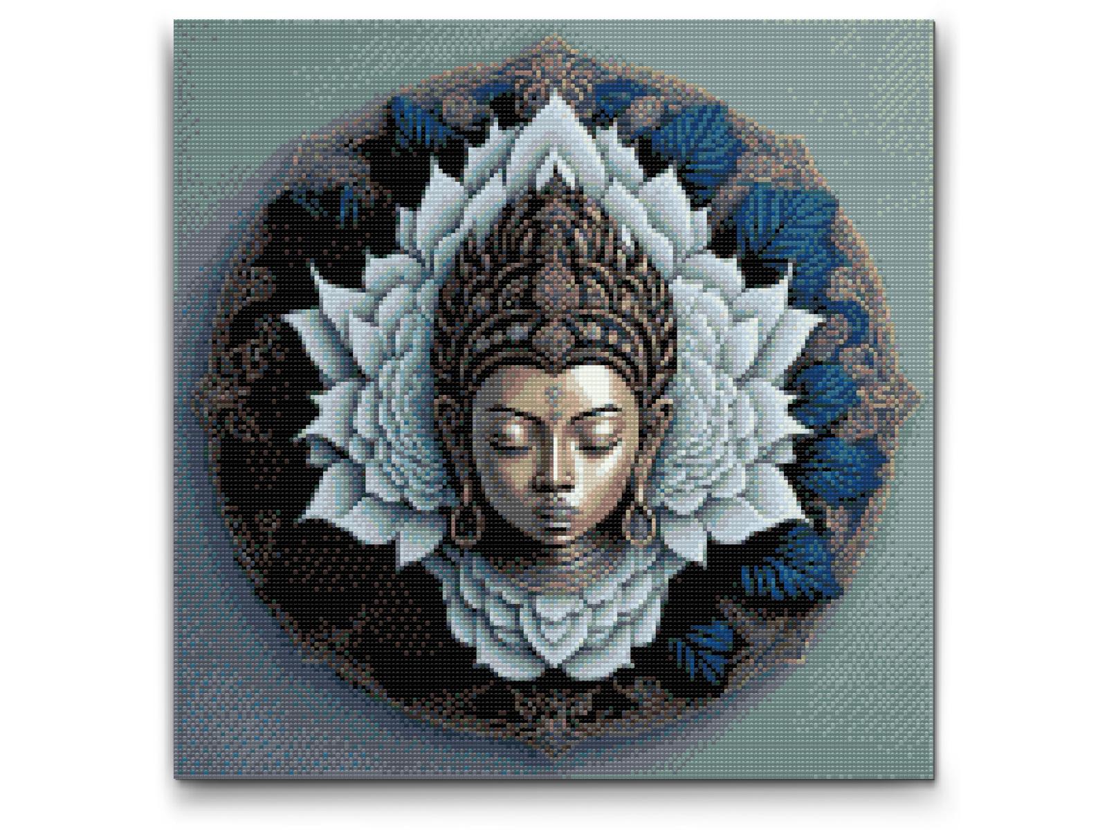 Diamond Paint - Buddha i mandala
