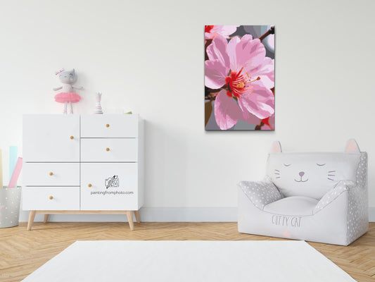 Paint by number - Kirsebærblomst