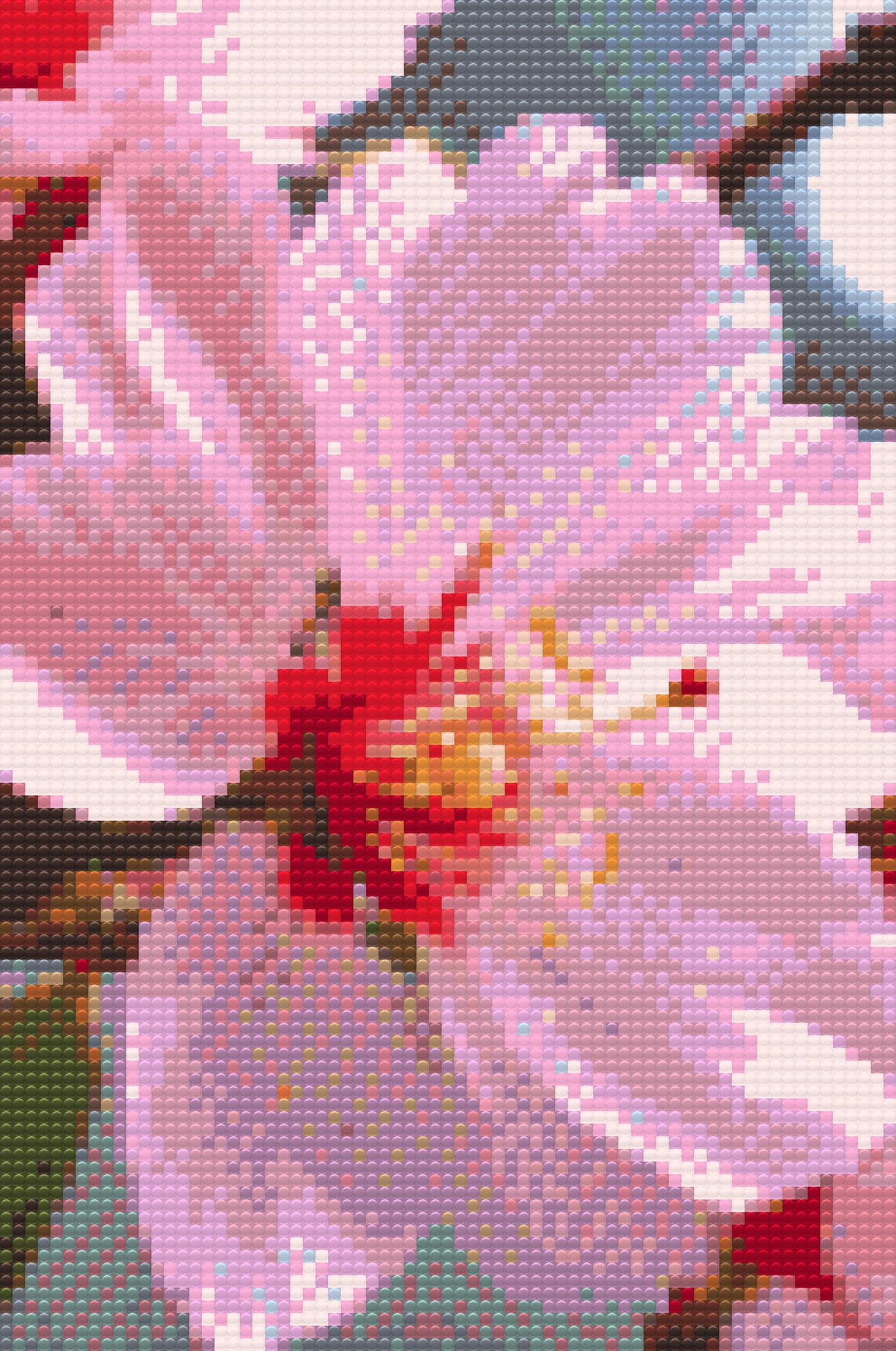 Diamond Paint - Kirsebærblomst