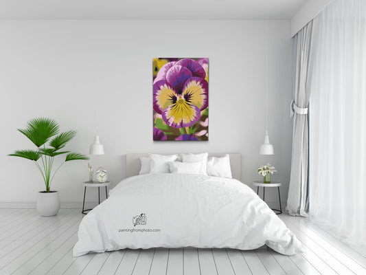 Paint by number - Stedmoderblomst