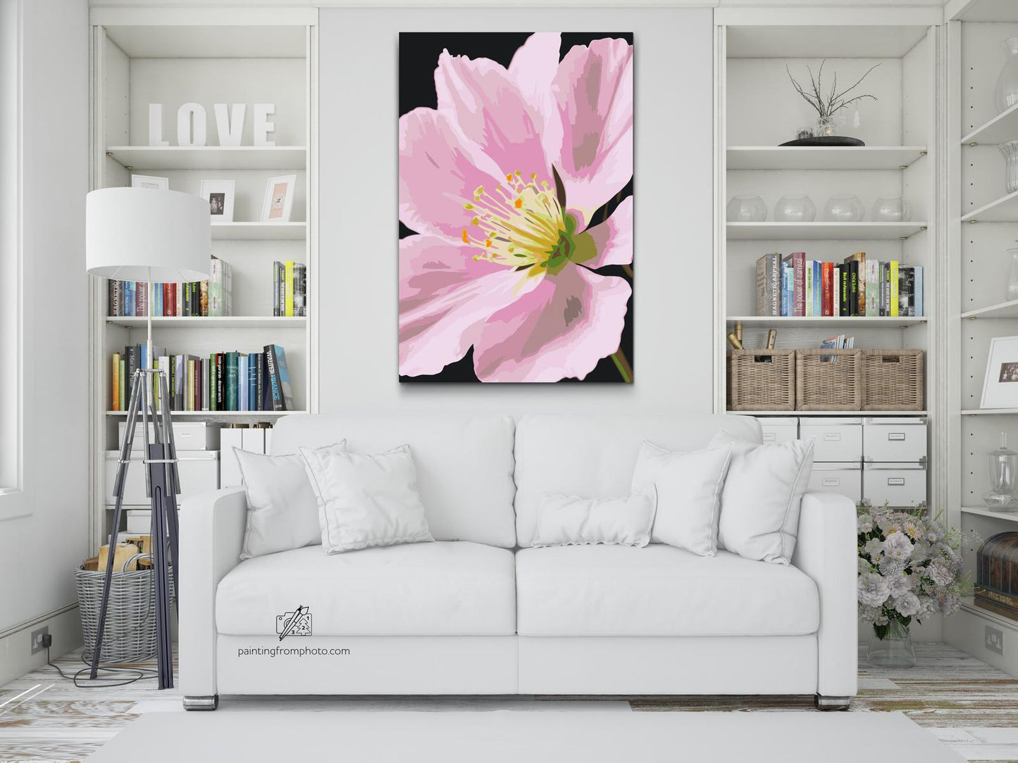 Paint by number - Muskatnødblomst