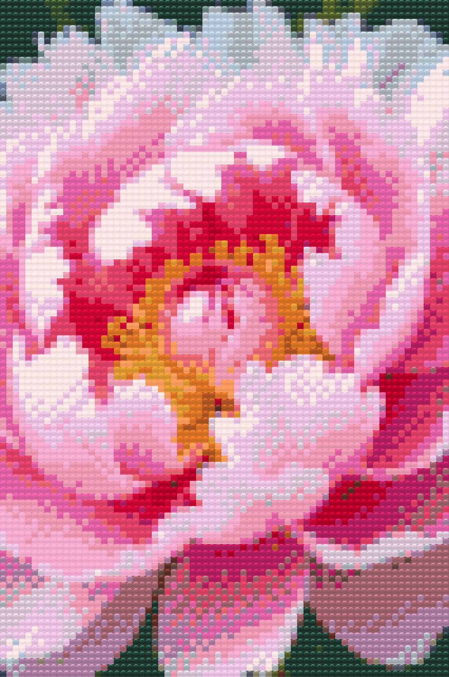 Diamond Paint - Pæonblomst