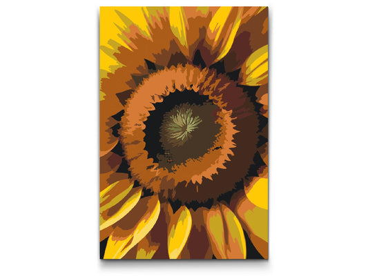 Paint by number - Solsikkeblomst