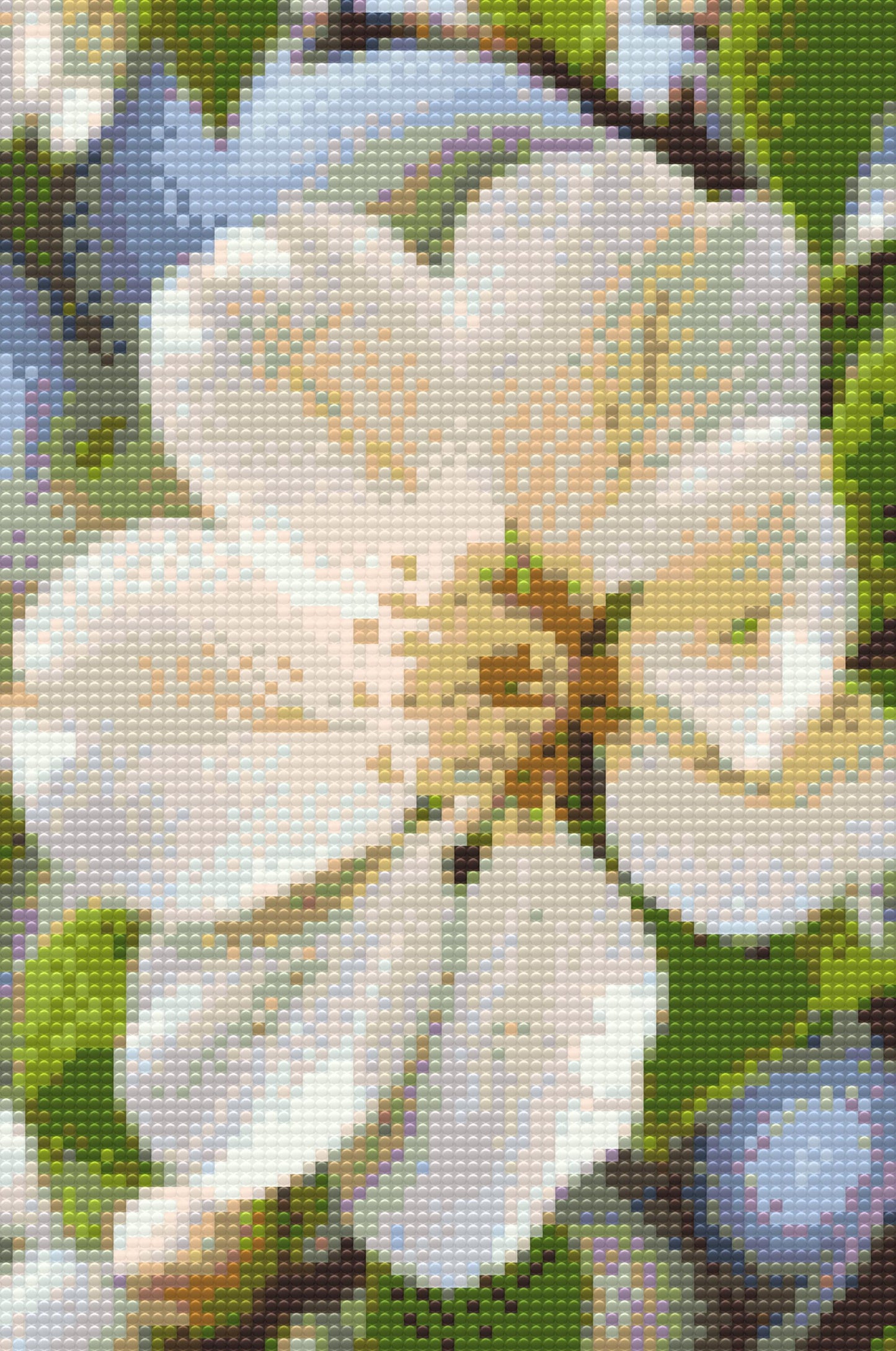 Diamond Paint - Æbleblomst