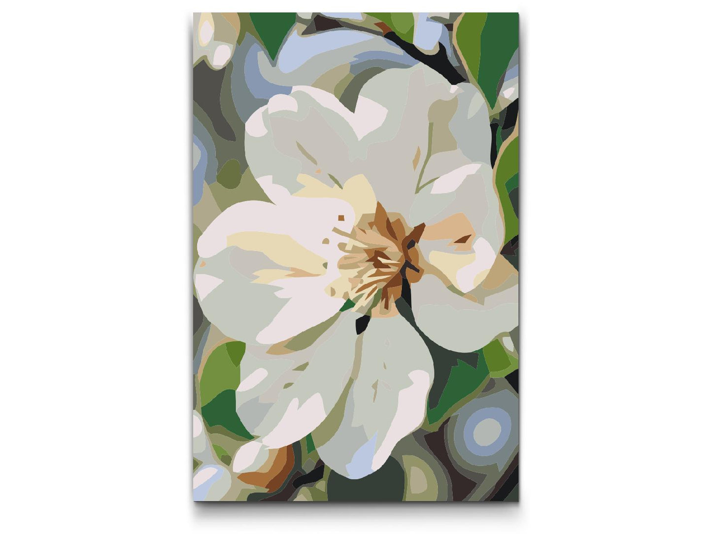 Paint by number - Æbleblomst