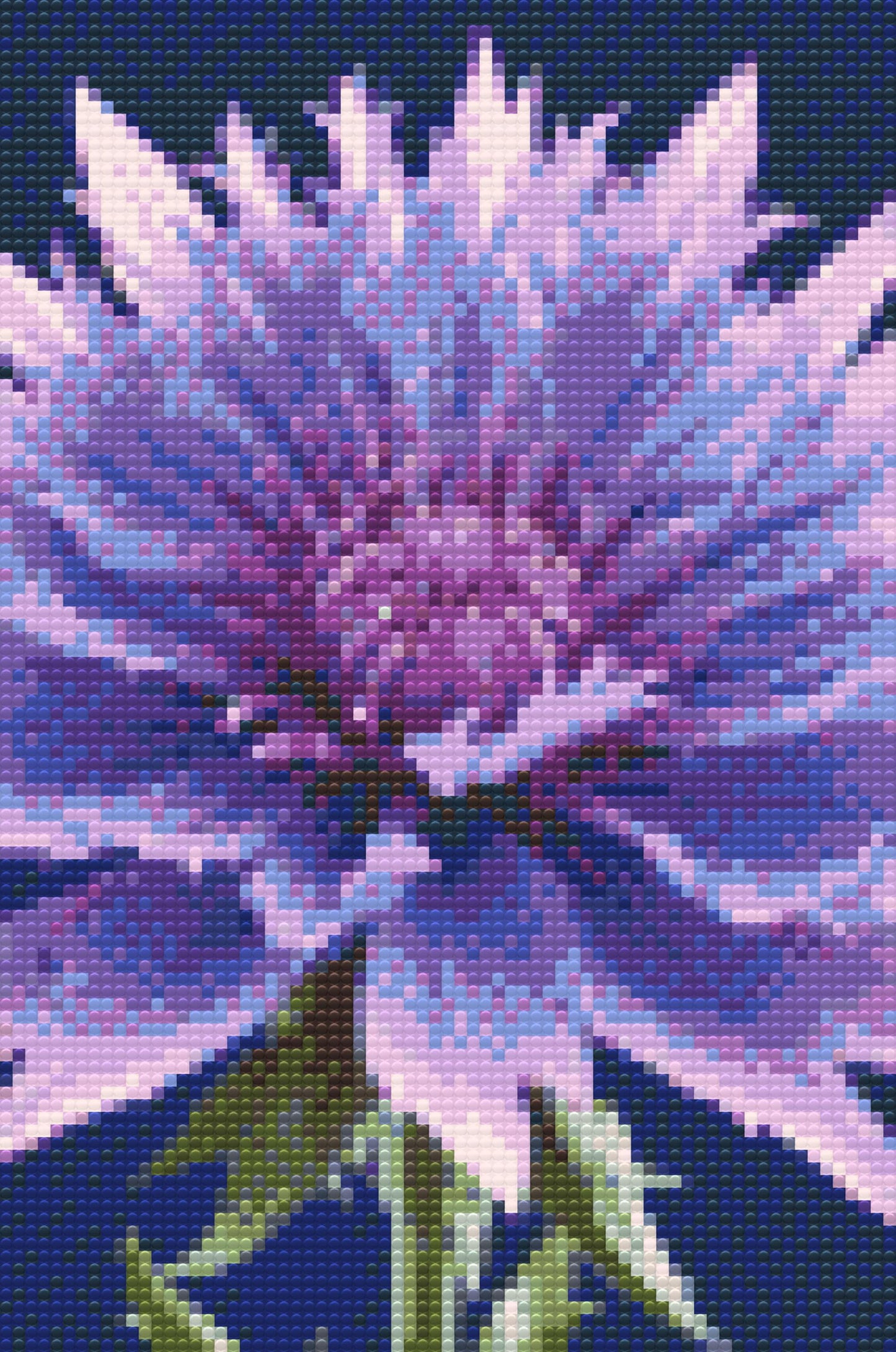 Diamond Paint - Kornblomst