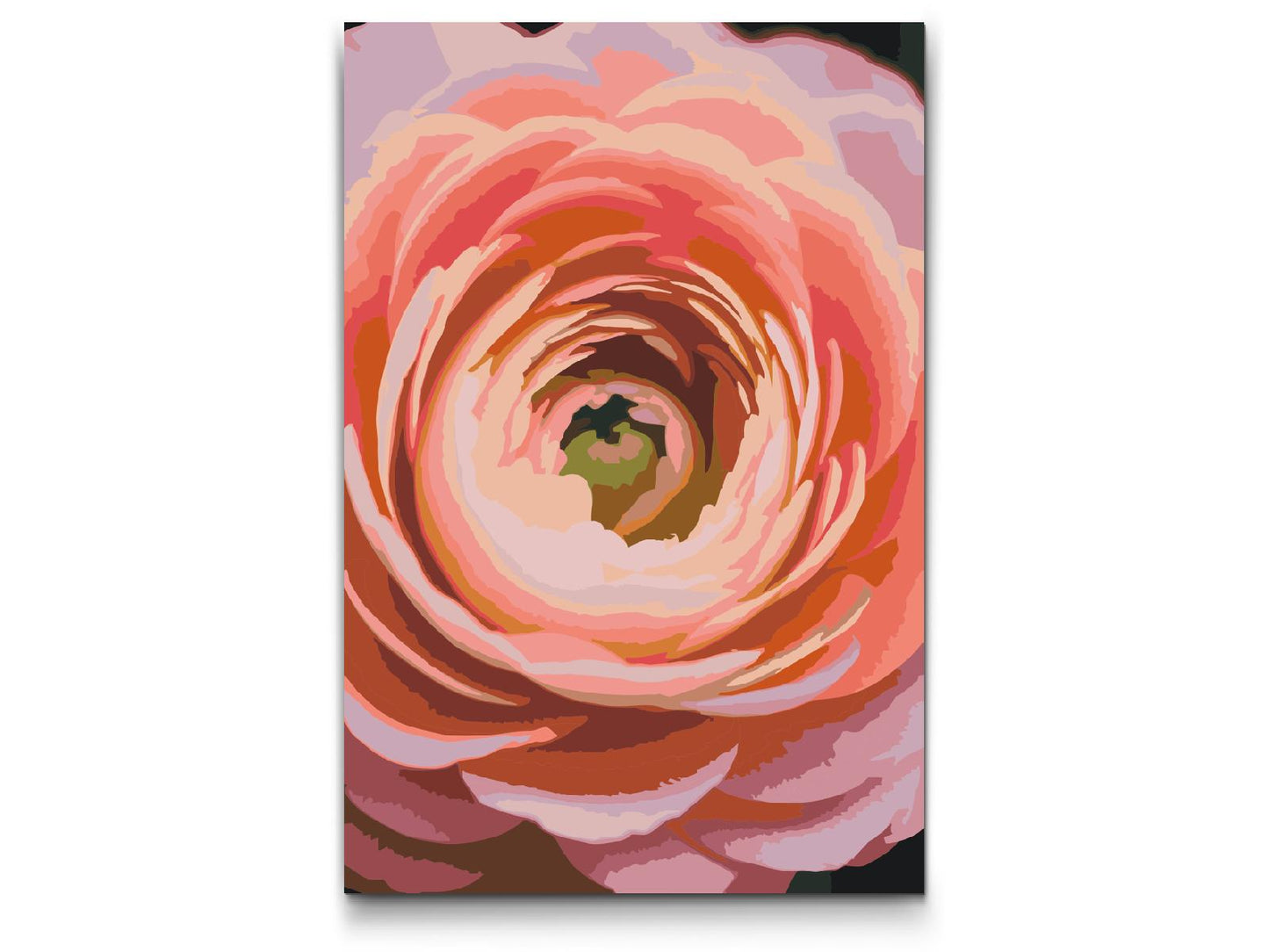 Paint by number - Smørblomst