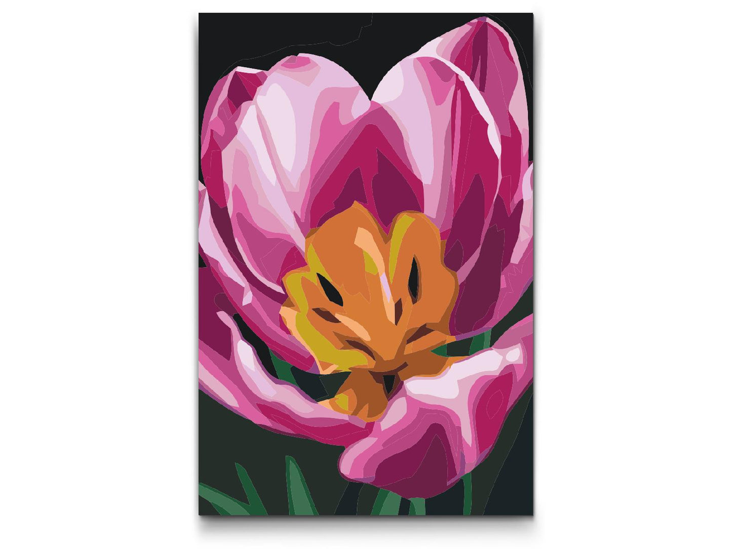 Paint by number - Tulipanblomst