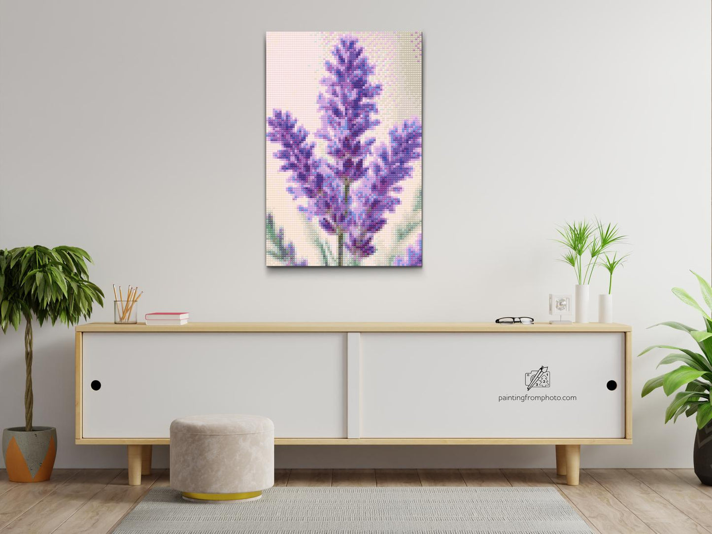 Diamond Paint - Lavendelblomst
