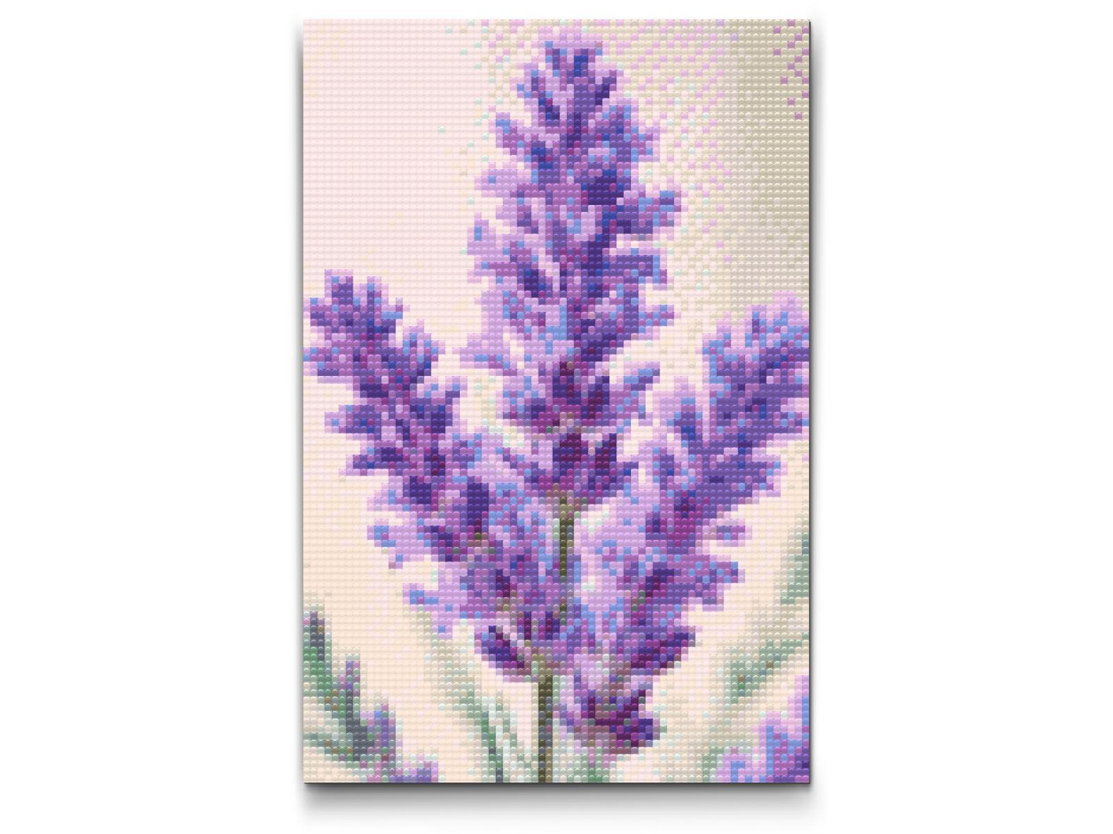 Diamond Paint - Lavendelblomst