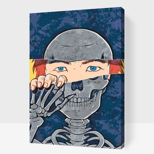 Paint by number - Levende/Død