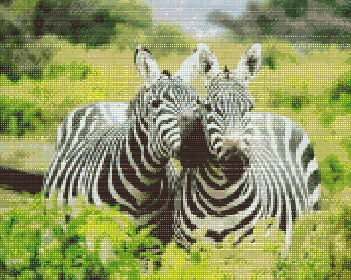 Diamond Paint - Safarizebraer