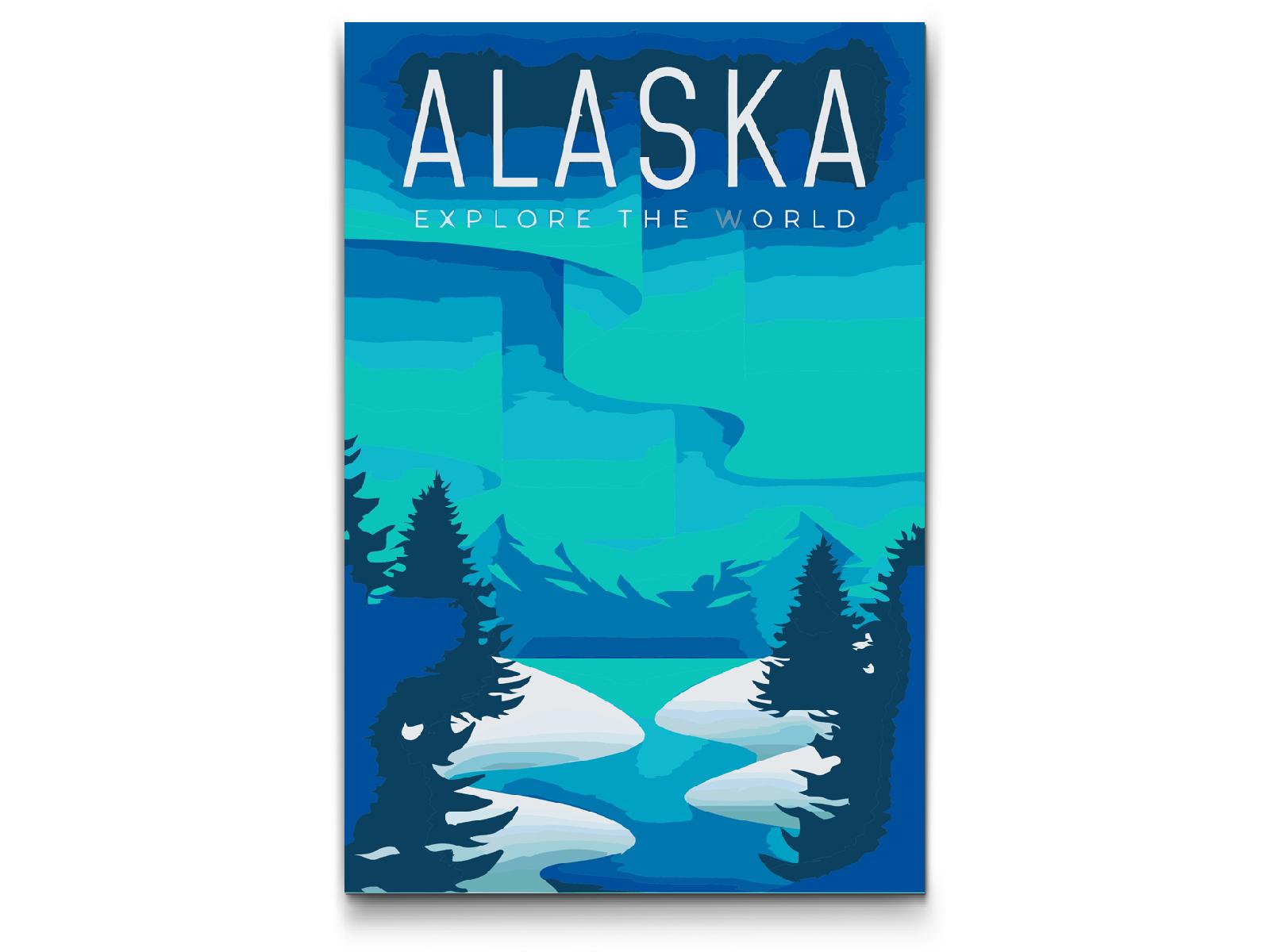 Paint by number - Alaska